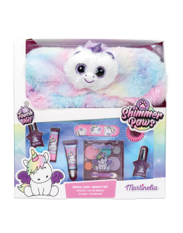 MARTINELIA SHIMMER PAWS CASE & BEUTY SET